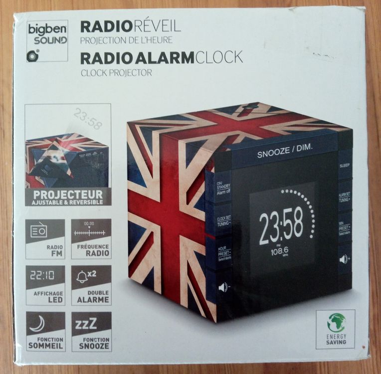 Radio réveil Bigben RR70 Union Jack Kaufen auf Ricardo