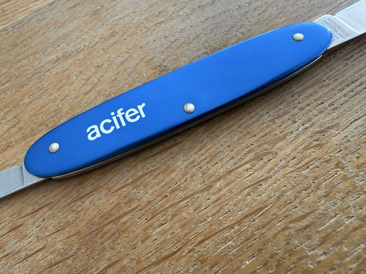 Victorinox Taschenmesser: Victorinox Sackmesser Acifer Taschenmesser – Gebraucht aus Goldach von Messerguru