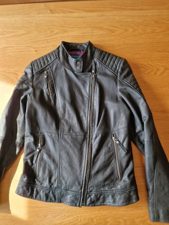 Jacke/Veste Leder/cuir BMW Motorrad Woman Black Size S NEW