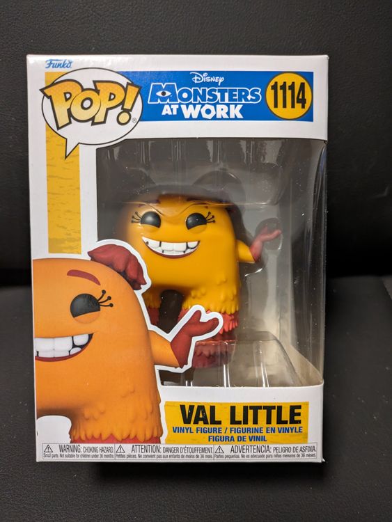 Funko Pop! Disney - Monster AG - Val Little #1114 (Neu und ...