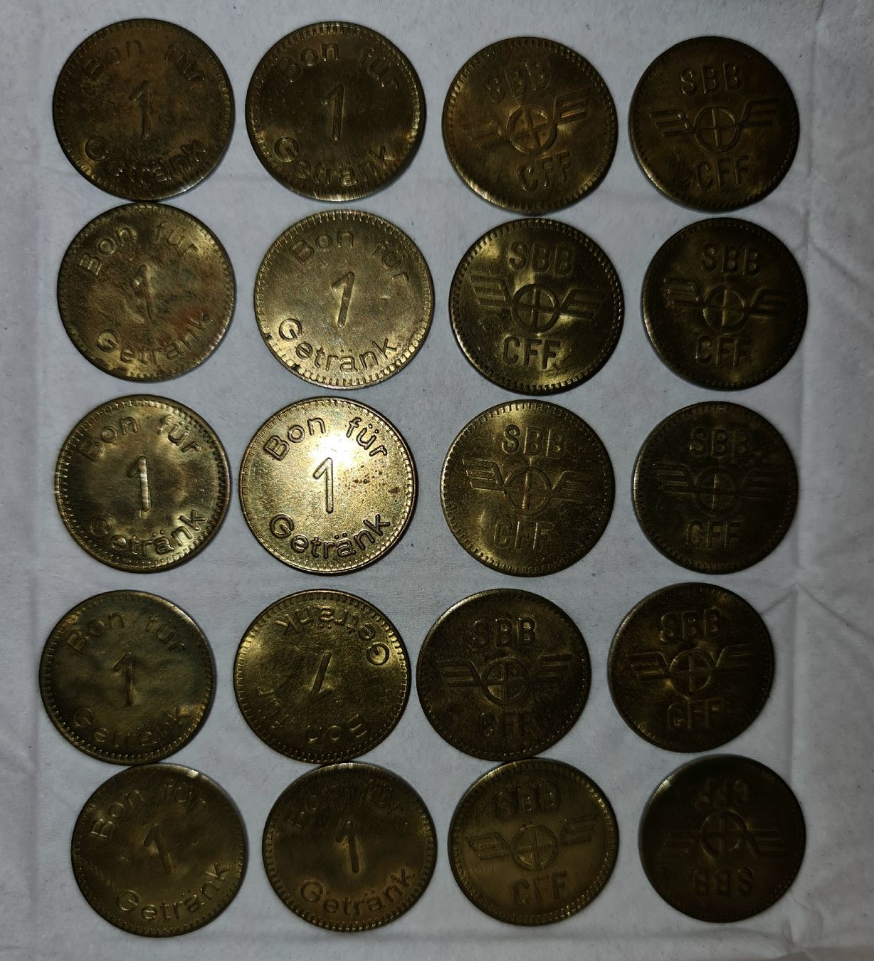 Tutti le monete: Jetons d'automates / vintage. – Usato da Cortaillod venduto da signep 2