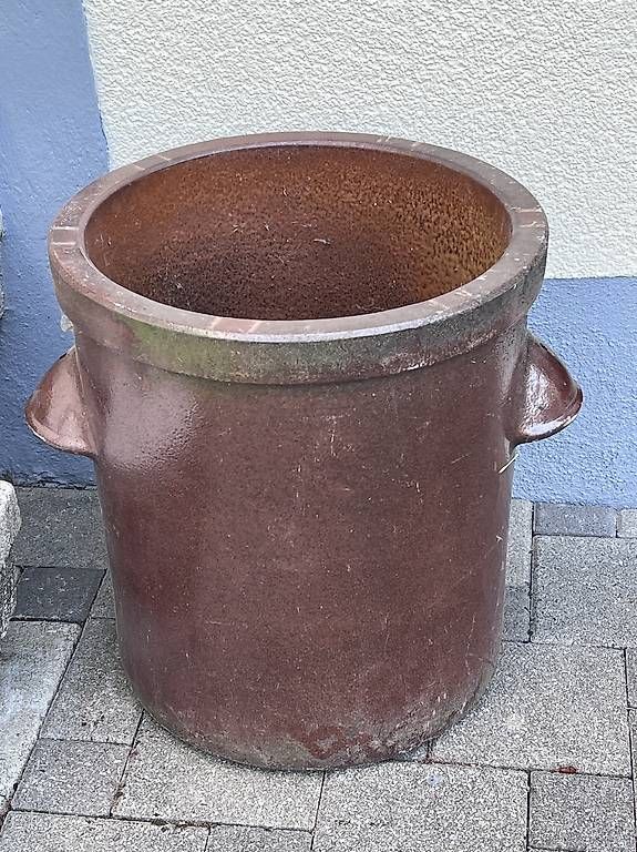 Töpfe: Steinguttopf/ Sauerkrauthafen – Gebraucht aus Schinznach-Bad von w.tischler 2