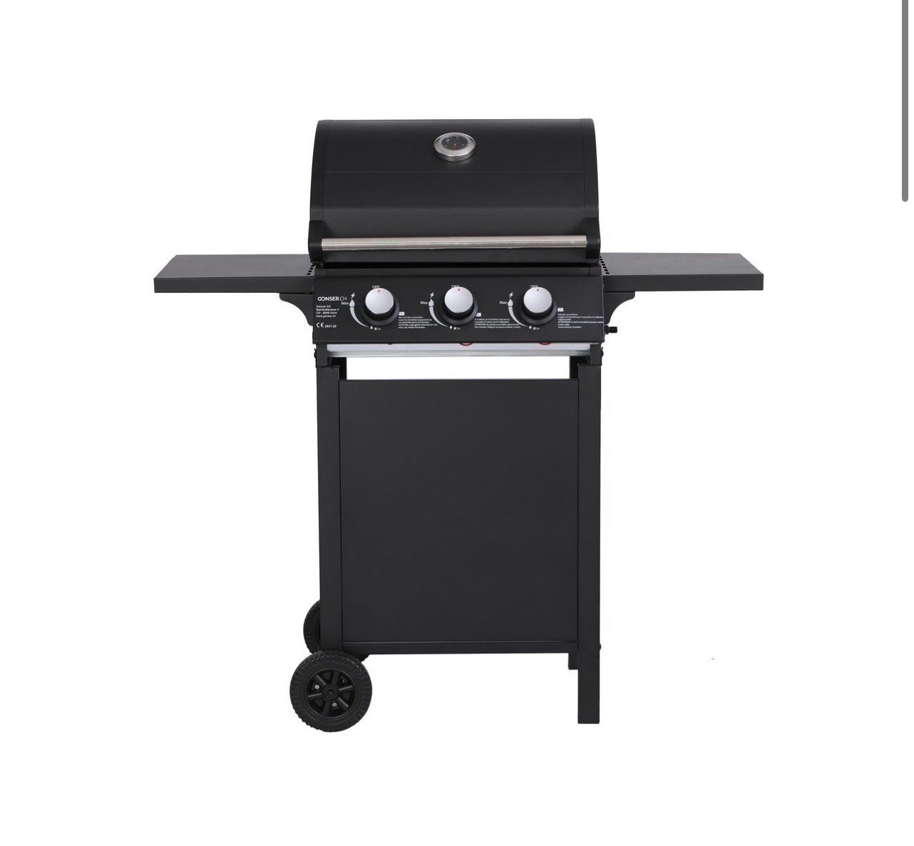 Griglie: Gasgrill WEGA 3 Brenner neuwertig – Nuovo e nell'imballaggio originale da Luzern venduto da Vavoba