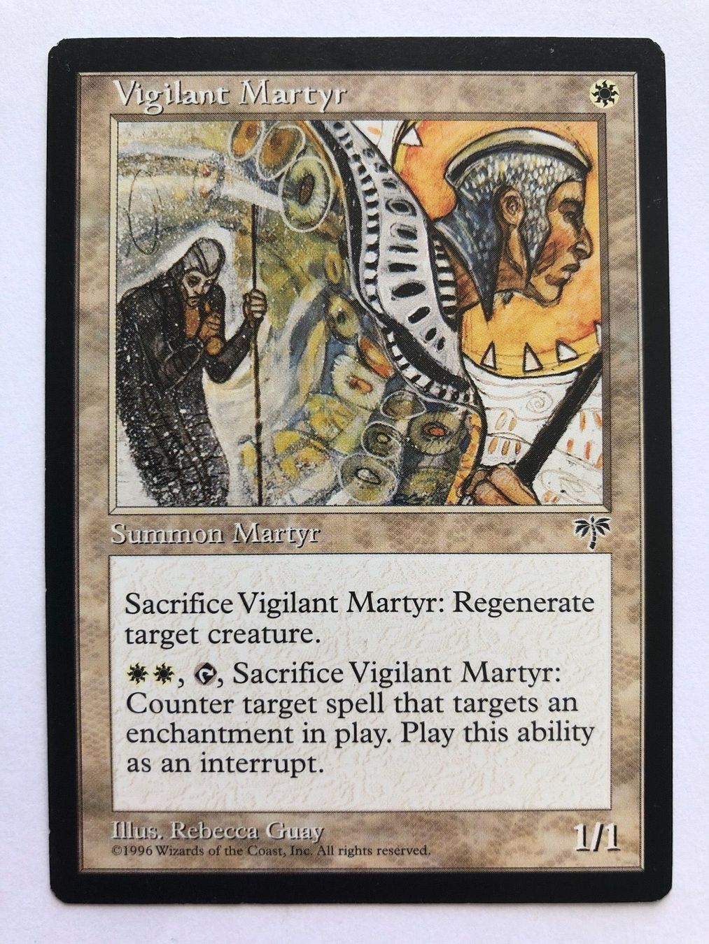 Cartoline: MTG - Vigilant Martyr – Usato da Zürich venduto da T_H_O_M_A_S