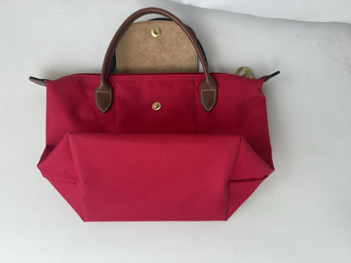 Longchamp Borse da donna: Longchamp Pliage, rot, Gr. S – Usato da Zollikon venduto da brownbear1 2