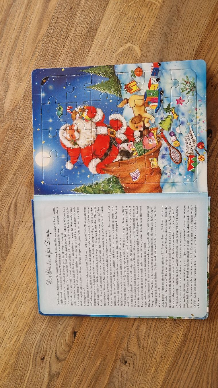 Bücher: Weihnachts- und Indianer-Puzzlebücher, 2er Set – Gebraucht aus Kandersteg von Nazca01 2