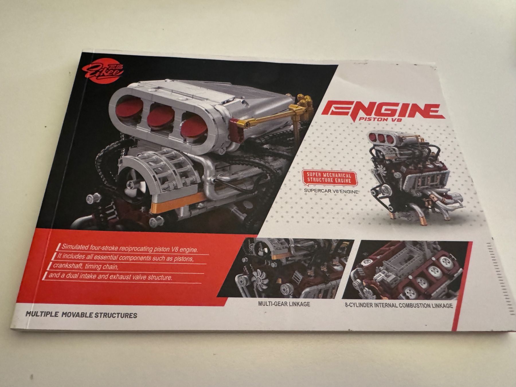 Technics Kit di costruzioni: V8 Motor aus Klemmbausteinen – Usato da Jona venduto da Ebimustang 1