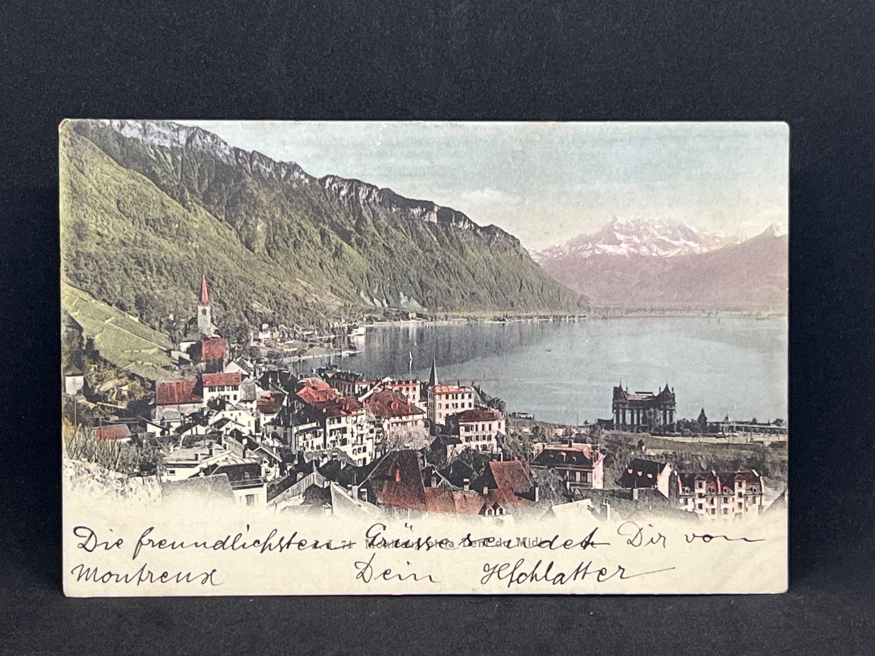 Cartoline postali: Montreux – Usato da Widnau venduto da Brusi9