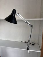 Vintage Architektenlampe, Schreibtischlampe, schwarz