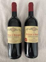 2x Château d'Armagnac 1996 Bordeaux 75cl Flaschen