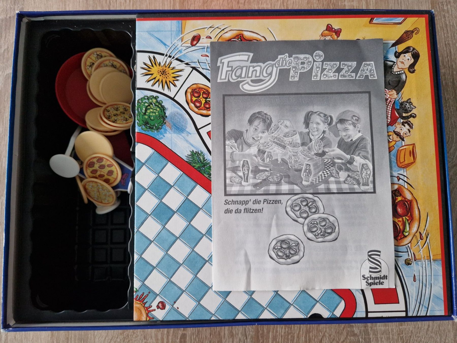 Giochi: Fang die Pizza Spiel Schmidt Spiele – Usato da Rebstein venduto da Ajs_Toy_Palast_1 2