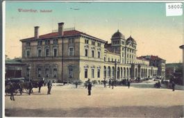 Winterthur - Bahnhof - animee - Litho