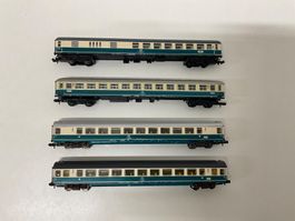 Konvolut an DB Spur N Wagen, Minitrix, Arnold, Bespielt