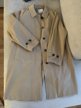 H&M Mantel, beige, Grösse L – Idealer Übergangsmantel