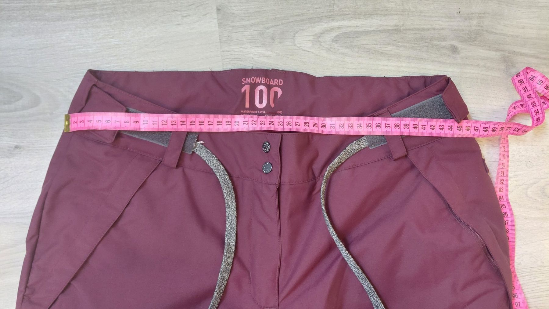 Pantalons: Snowboardhose - SNB 100, Bordeauxrot – D'occasion à Niederneunforn par wip_dmq9 6