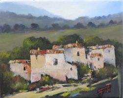 Italienisches Gemälde - 24x30 cm