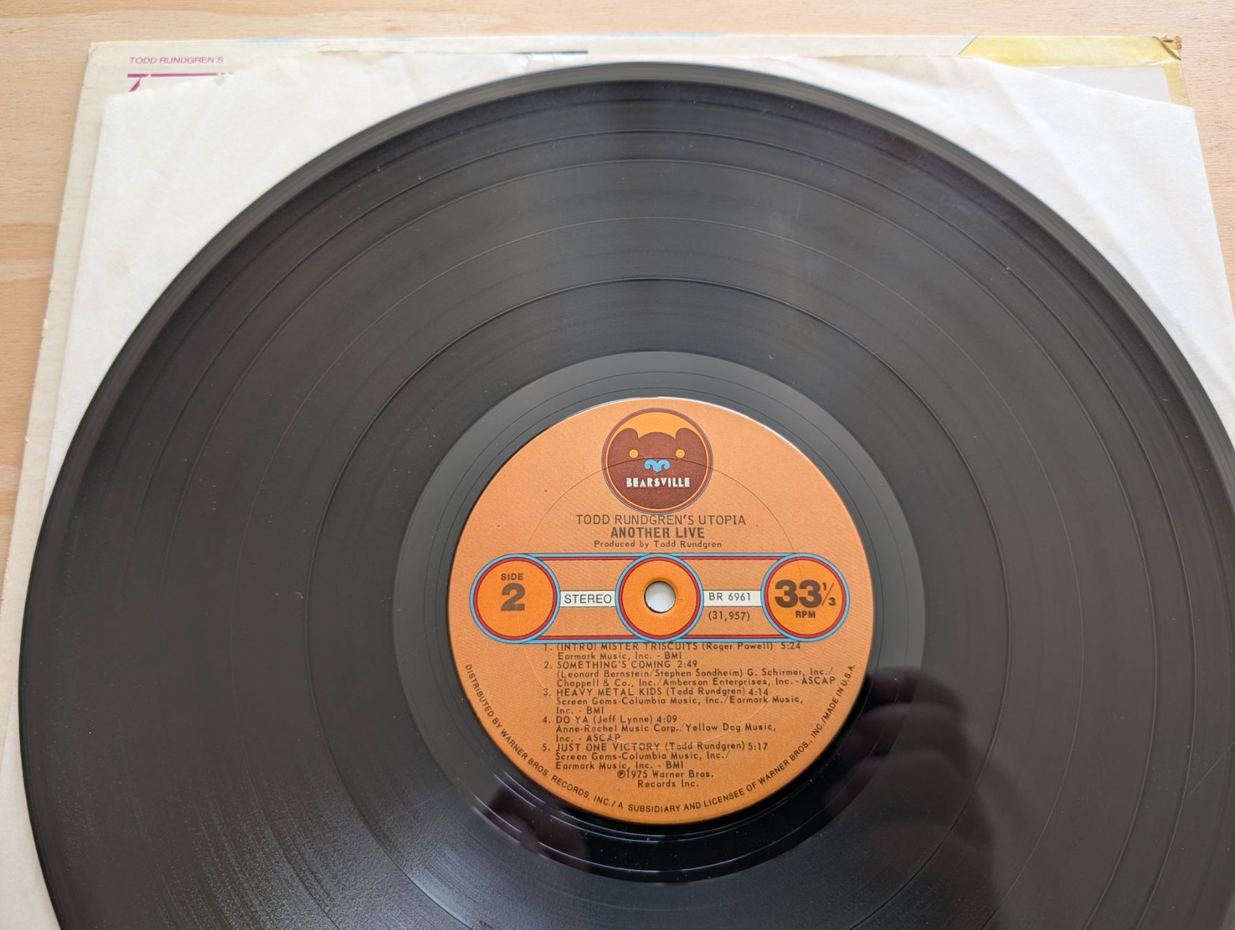 Schallplatten: Todd Rundgren's Utopia – Another Live  US 72 (first) – Gebraucht aus Ebikon von soundundvielfalt 8