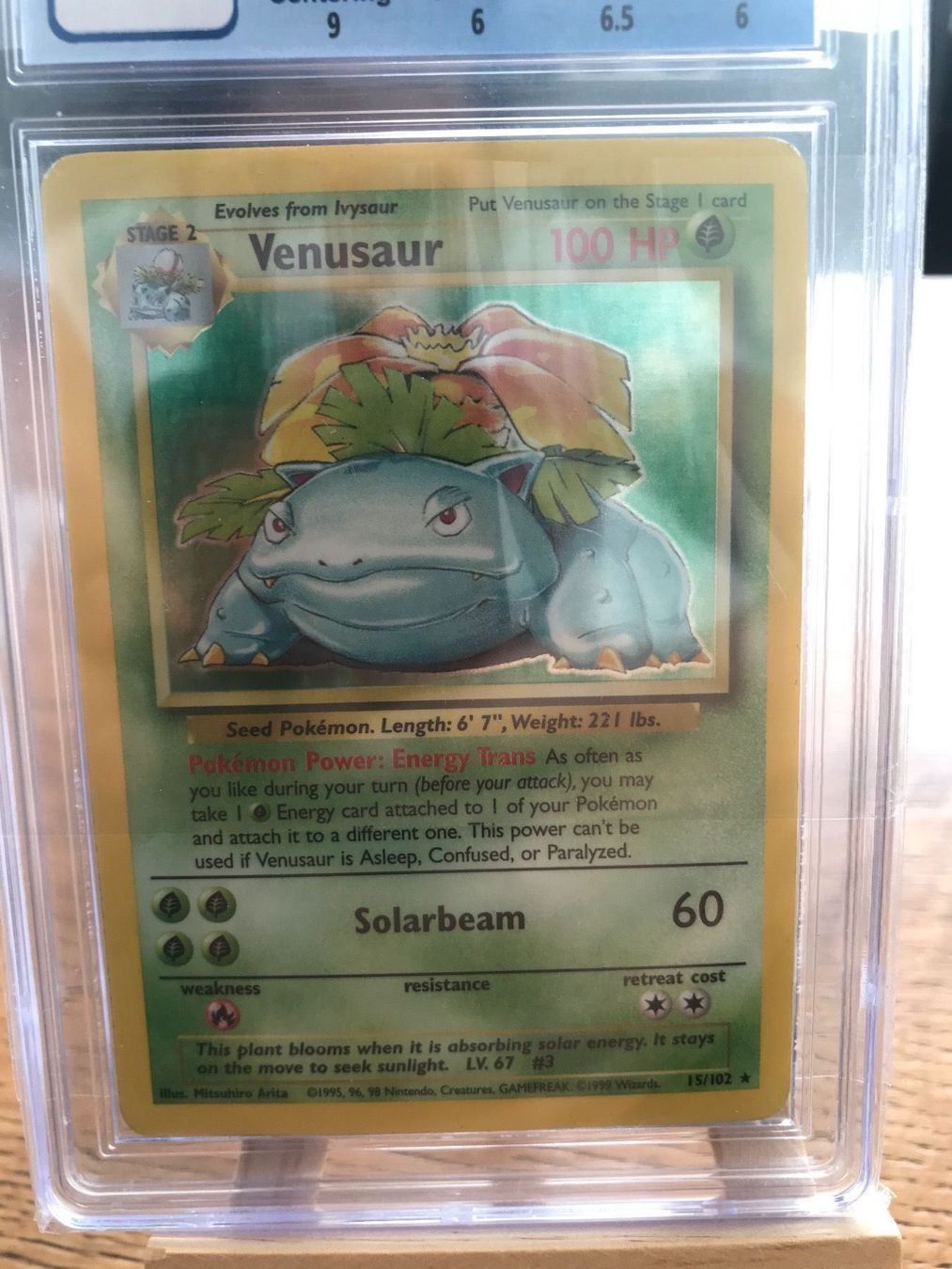Pokémon Carte collezionabili: Bisaflor,VenusuarCGC 6,1999 Englisch – Usato da Küssnacht am Rigi venduto da Ebikoner 2