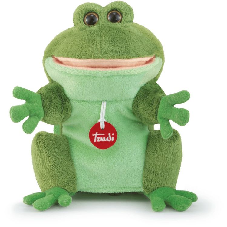 Trudi Puppets Handpuppe Frosch 22 cm (Neu und originalverpackt) in für CHF 9.95 - mit Lieferung