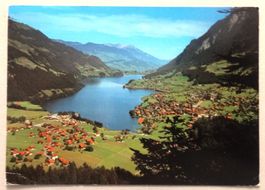 Kurort Lungern am See mit Pilatus