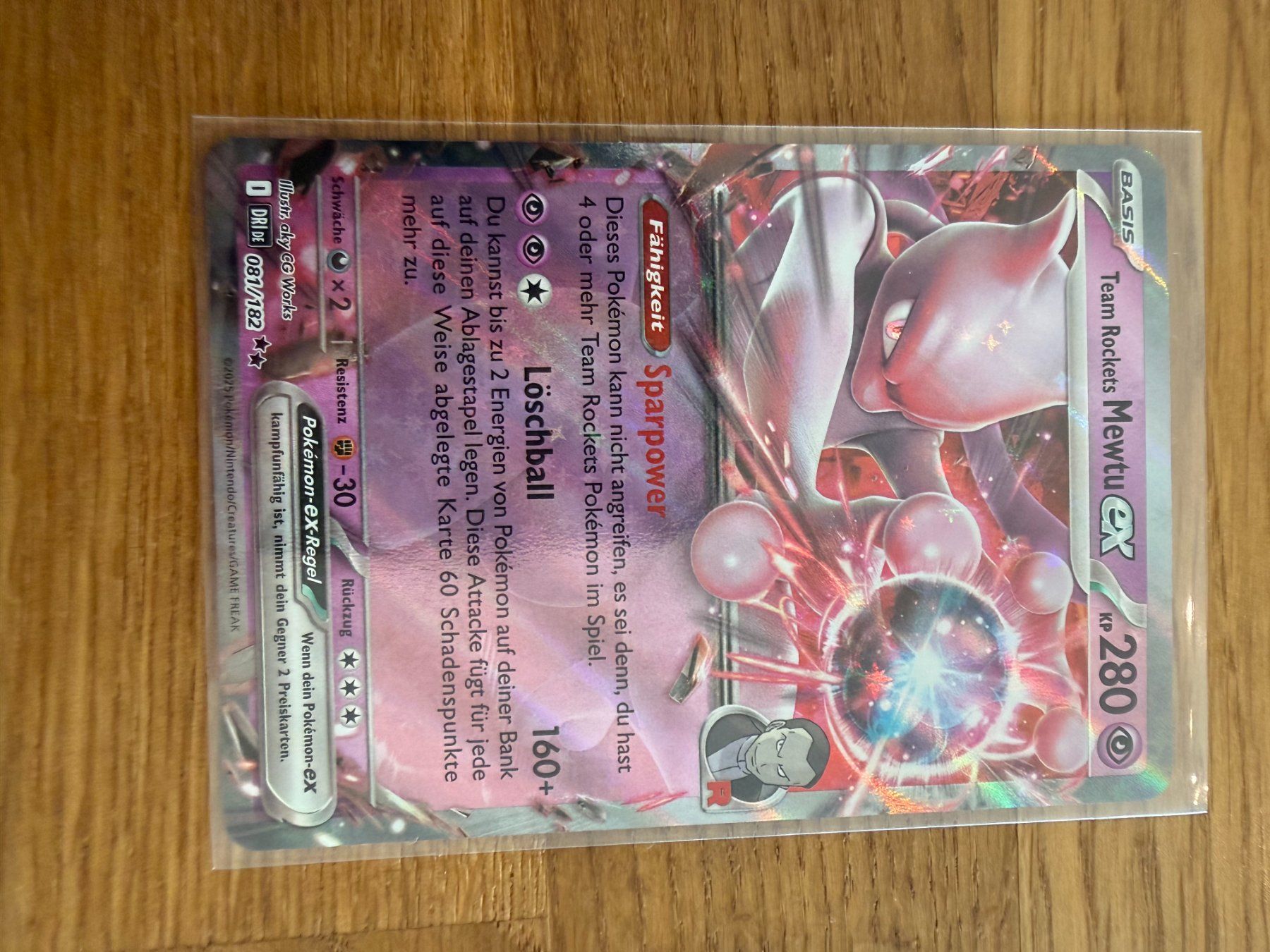 Pokémon Cartes à collectionner: Team Rockets Mewtu EX 081/182 – D'occasion à Amriswil par sim_nlb6