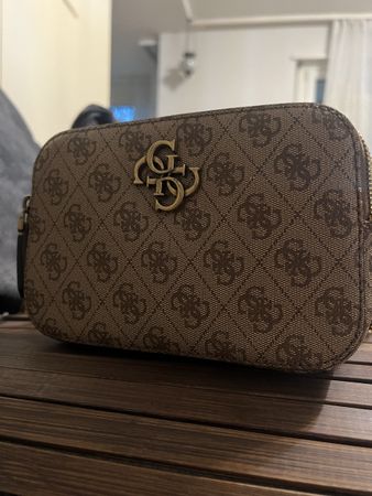 GUESS Handtasche braun Logoprint🤎