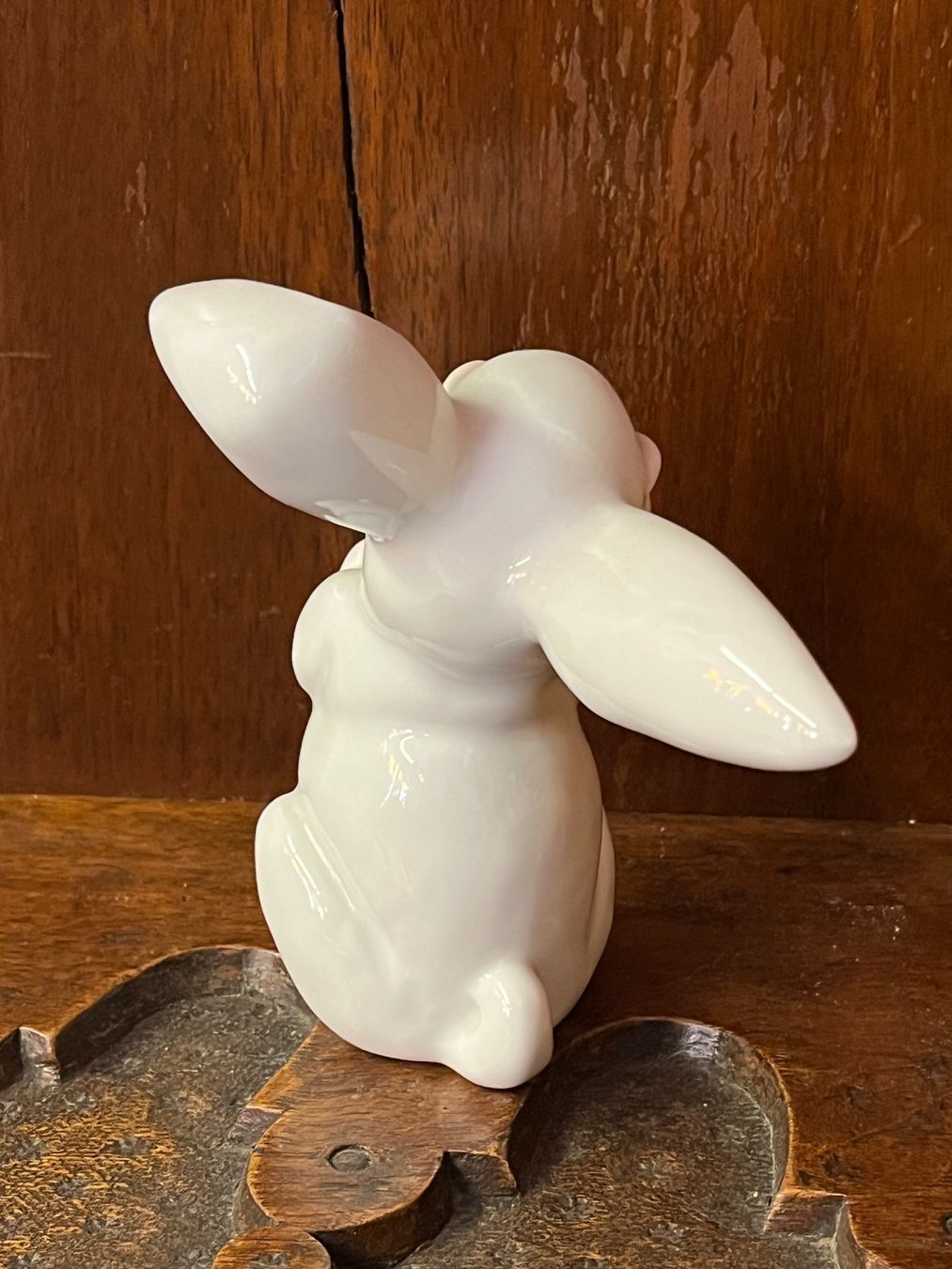 Statuette: Osterhase Porzellan – Usato da Kandergrund venduto da honey-art_and_more 3