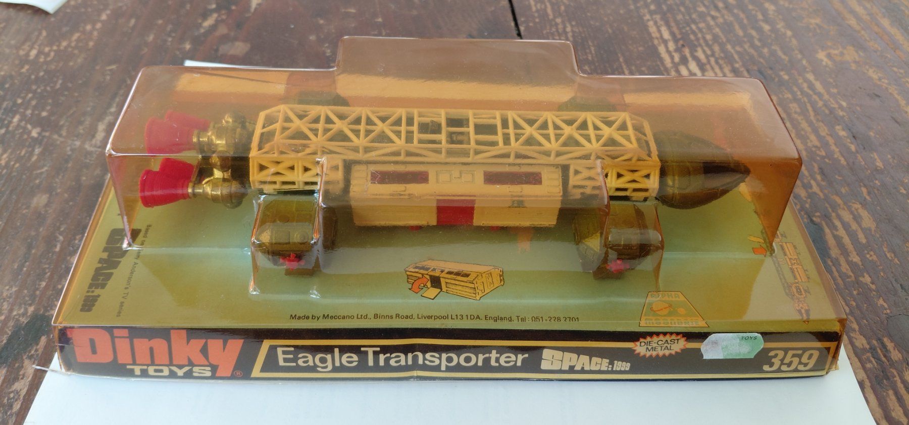 Dinky Toys Kit di modellismo & Modellini statici: Dinky Toys Eagle Transporter Space 1999 model 359 – Usato da S. Vittore venduto da Gmg70