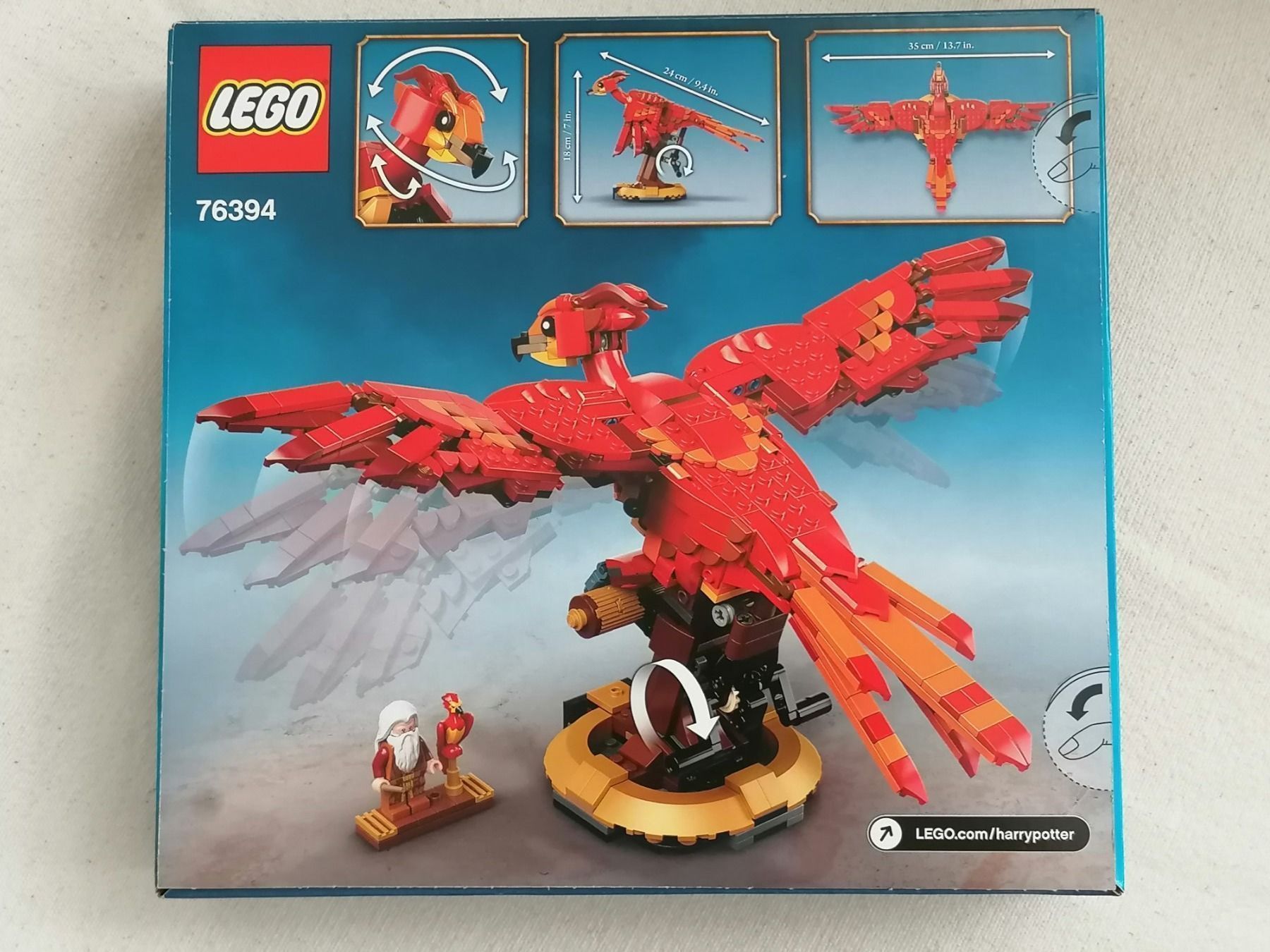Lego Kit di costruzioni: Lego 76394 Harry Potter - Phoenix – Nuovo e nell'imballaggio originale da Basel venduto da vintagecollector 1