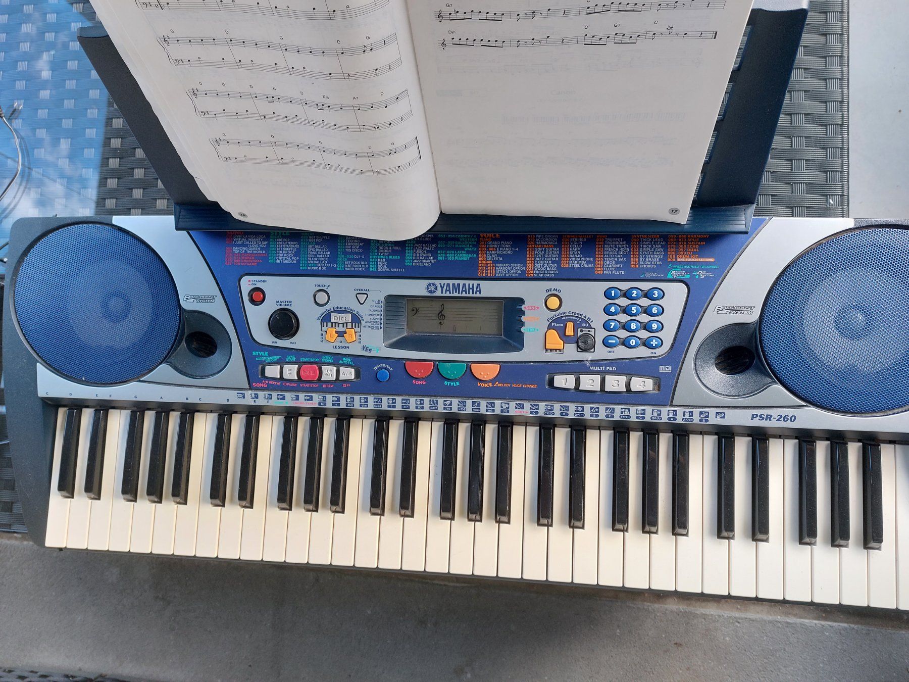 Yamaha Musikinstrumente: Yamaha PSR-260 Keyboard Synthesizer – Gebraucht aus Sachseln von  4