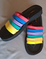 Siebi´s Unisex Badepantolette m Klettverschluss Gr. 41 *neu