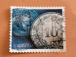 Timbre CH 2022 - Pièce de 10cts suisse