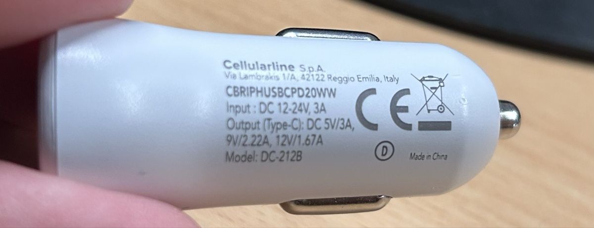 Ladegeräte: USB C car charger 5V 3A – Neu (gemäss Beschreibung) aus Zweidlen von Svenweidenmann 1