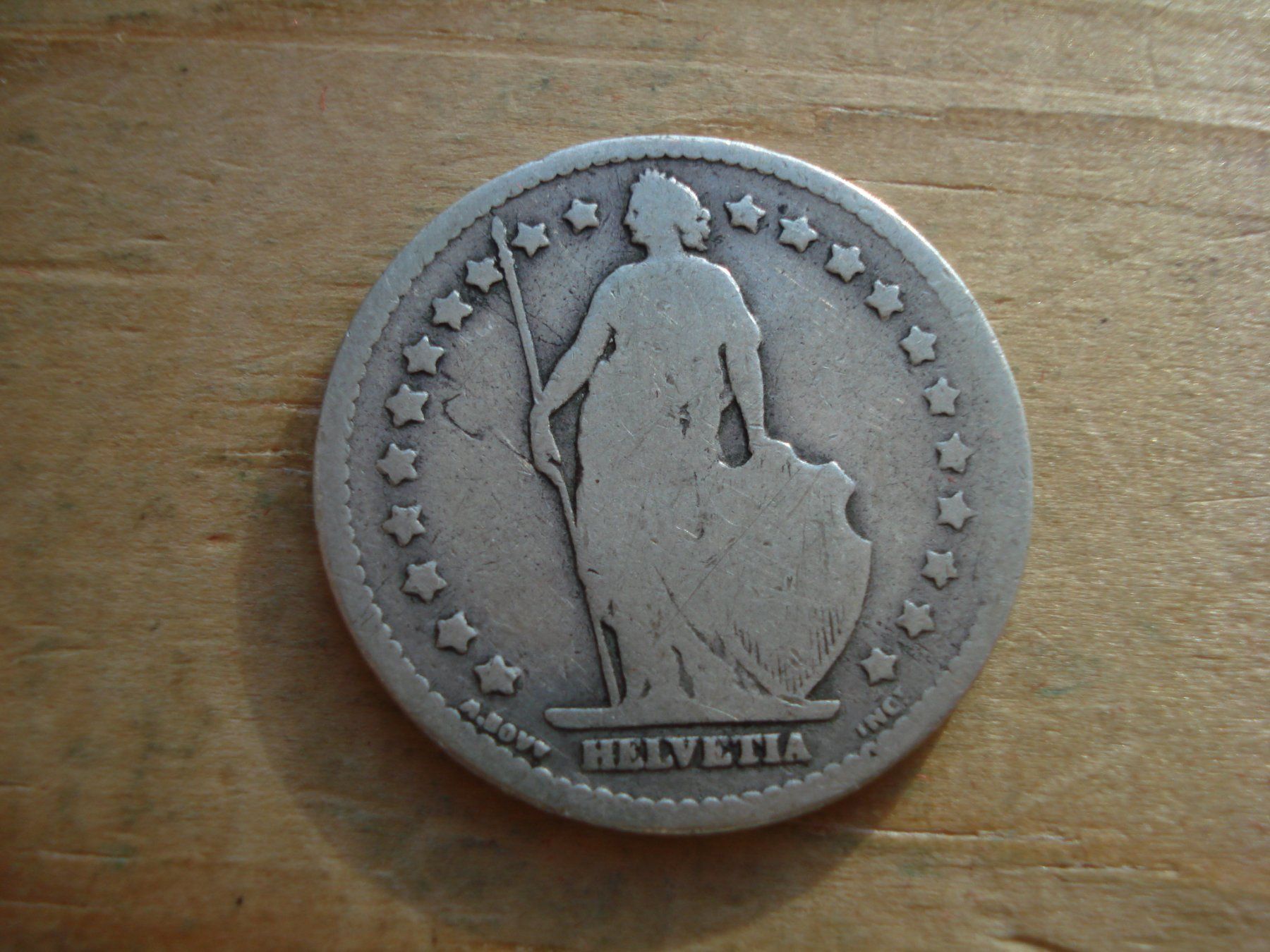 Tutti le monete: (S) 1 Franken 1880 – Usato da Erlach venduto da Net-Coins 1