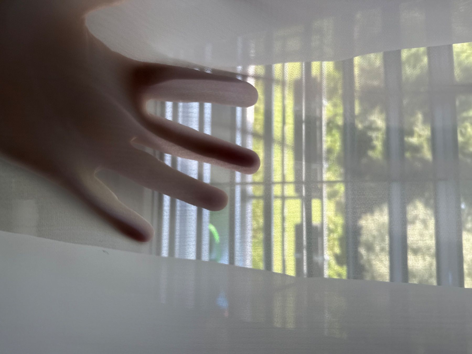 Vorhänge: Transparente Vorhänge Weiss- Neu – Neu (gemäss Beschreibung) aus Zug von Jm2005 2