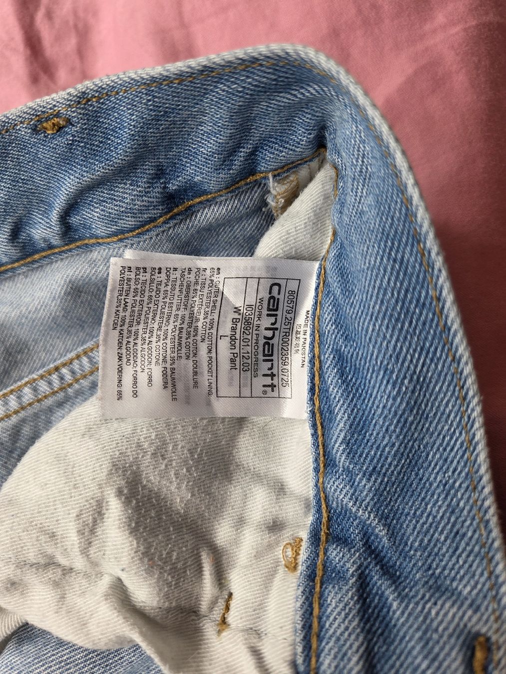 Carhartt Jeans: Jeans Carhartt L – Usato da Zürich venduto da LeCaZh 2