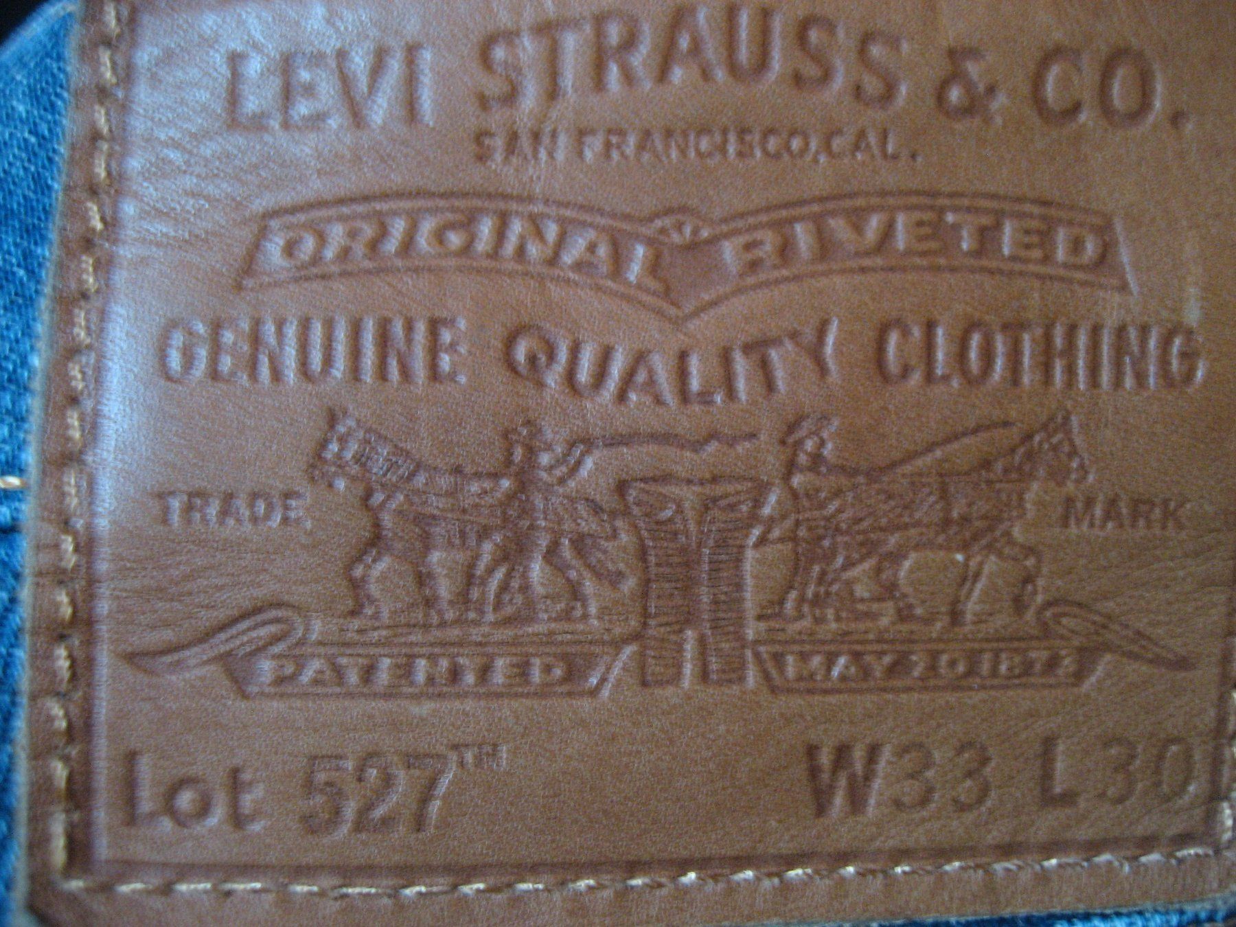 Levi's Jeans: Levi's 527 W33 L30 big E – Usato da Delémont venduto da marryb 5