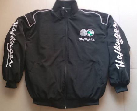 NEU STEYR PUCH Halfinger Fan Jacke schwarz alle Größen/Model