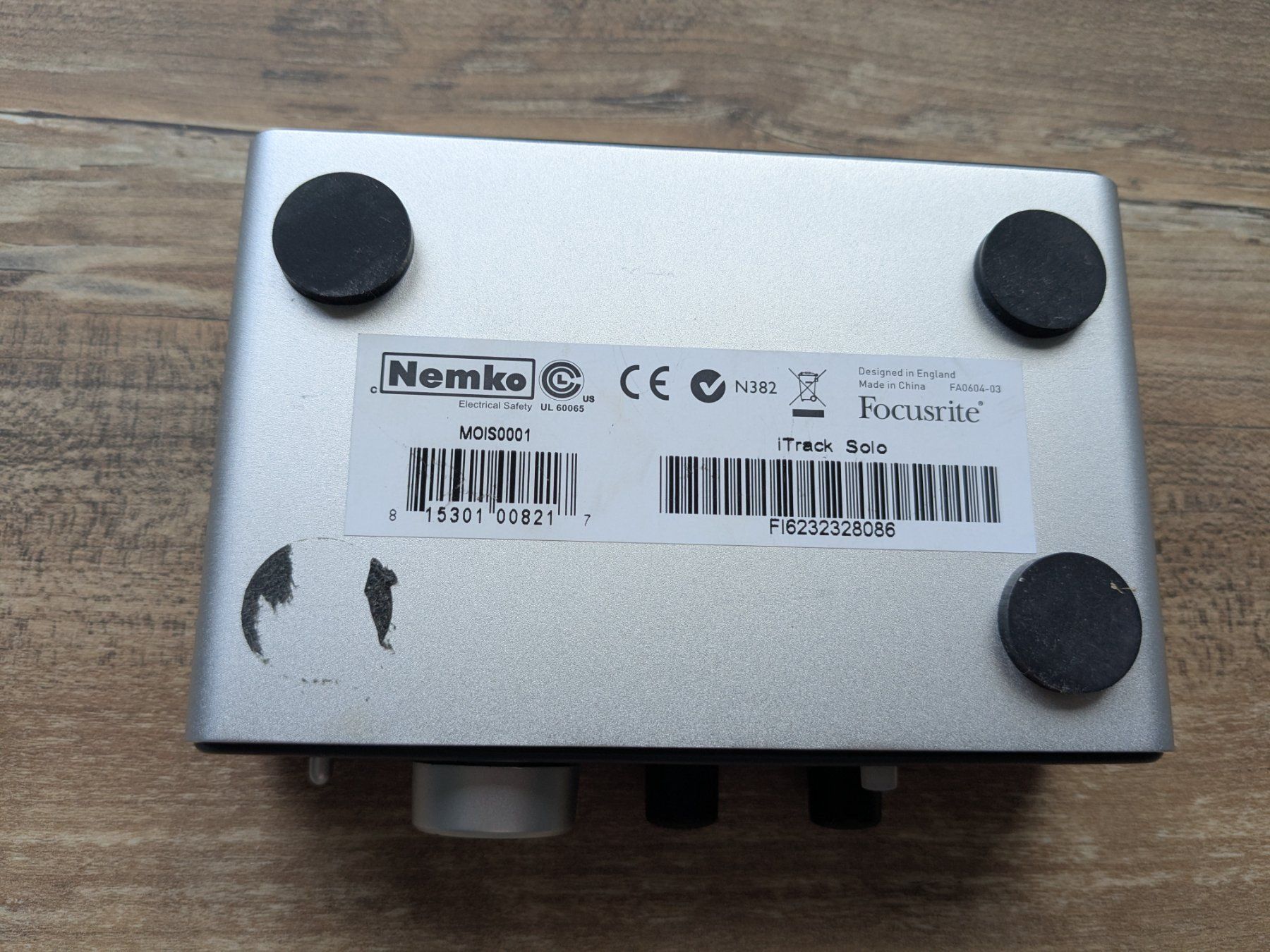 Focusrite Attrezzatura per studi di registrazione: Focusrite iTrack Solo Audio Interface USB – Usato da Gockhausen venduto da Dom_kp7z 3