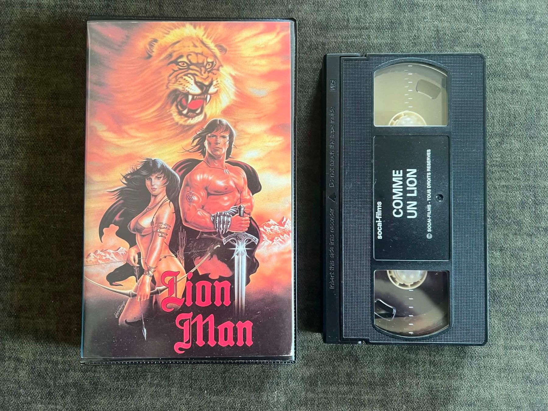 Tutti i VHS: VHS Lionman - Cüneyt Arkin – Usato da zürich venduto da tombeterams