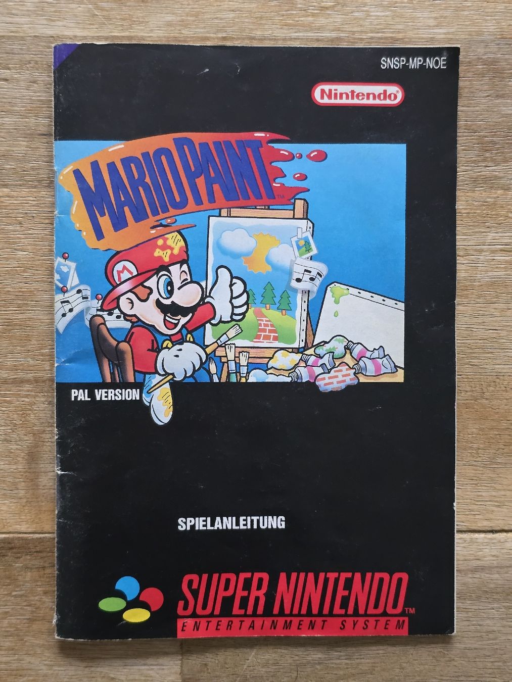Nintendo Spiele: Mario Paint Anleitung PAL Super Nintendo – Gebraucht aus Güttingen von Odhin