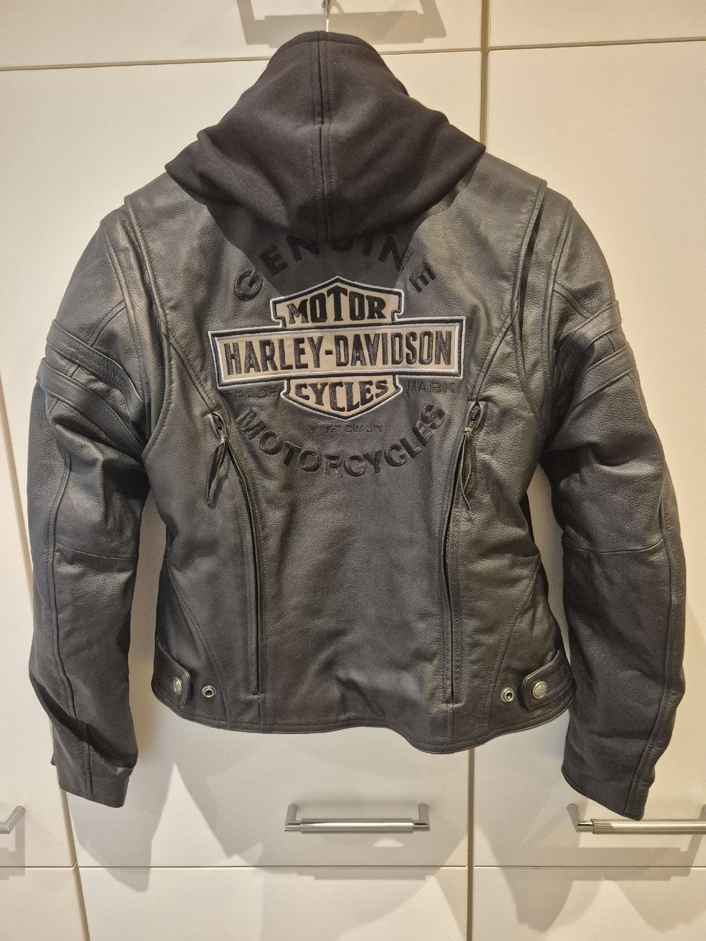 Harley-Davidson Giacche: Original Harley Davidson Motorradjacke Leder S – Usato da Cham venduto da cofueg 4