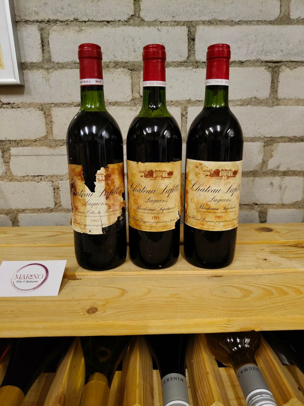 Vins: 3x 1983 Chateau Lafitte Laguens – Neuf (Voir description) à Münchenstein par wusmarino