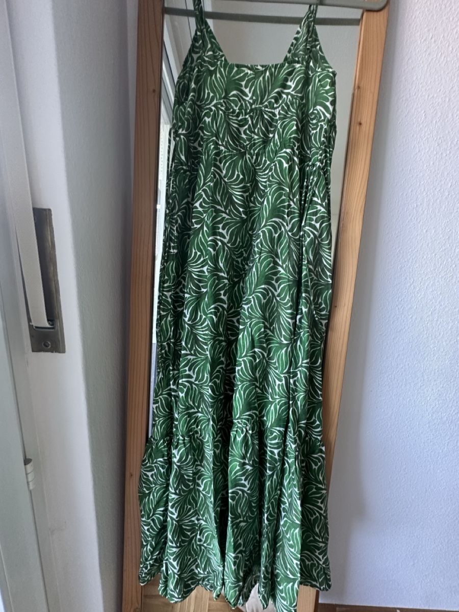 H&M Vestiti: H&M Green Leaf dress – Usato da Schaffhausen venduto da Nadiuna 6