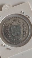 5 Franken 1931, 13 stern überkopf, Silber (LP2)