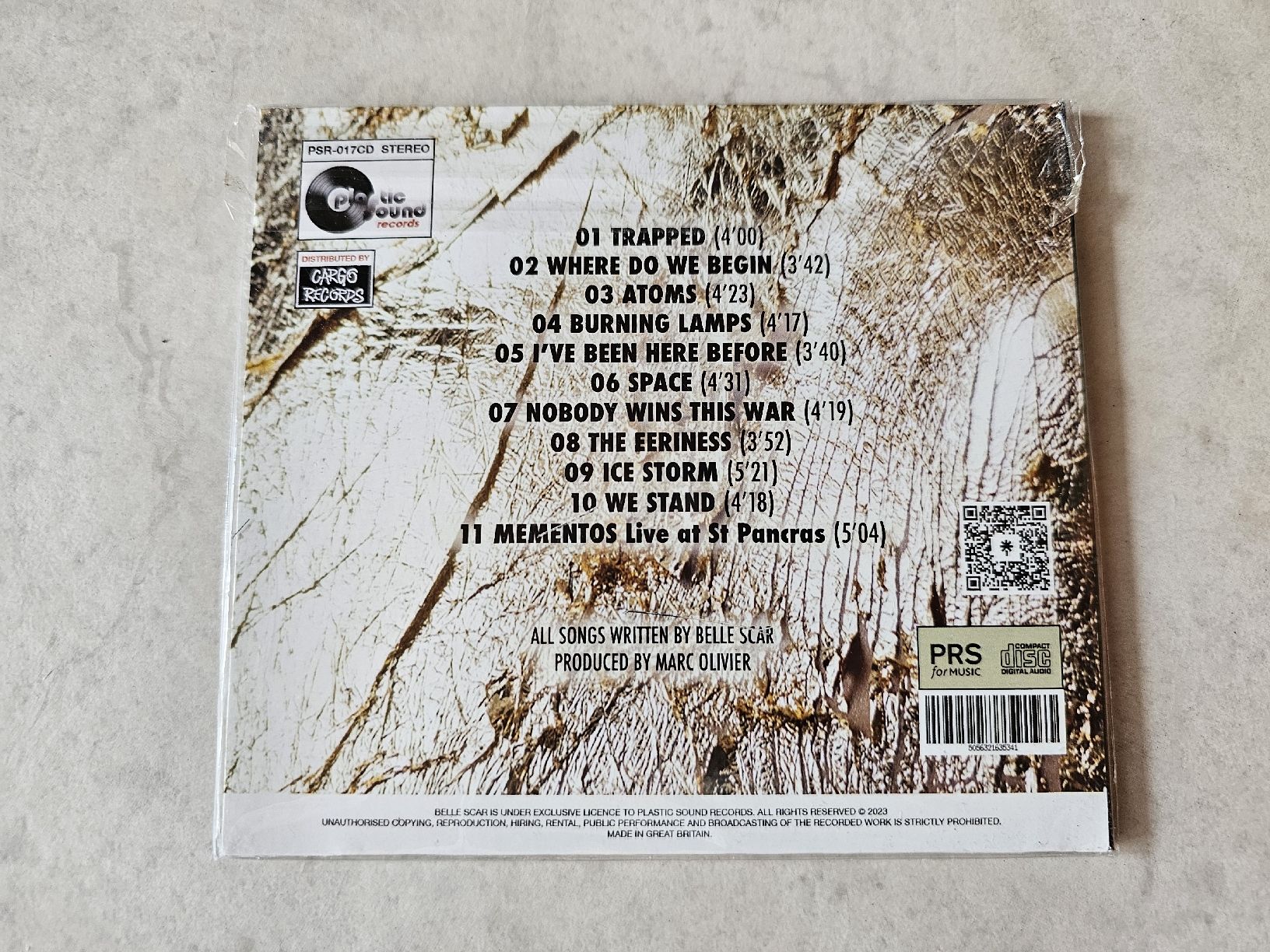CDs: Belle Scar  -  Atoms  /  Fabrikneu – Neuf avec emballage d'origine à Schneisingen par backstore24 1