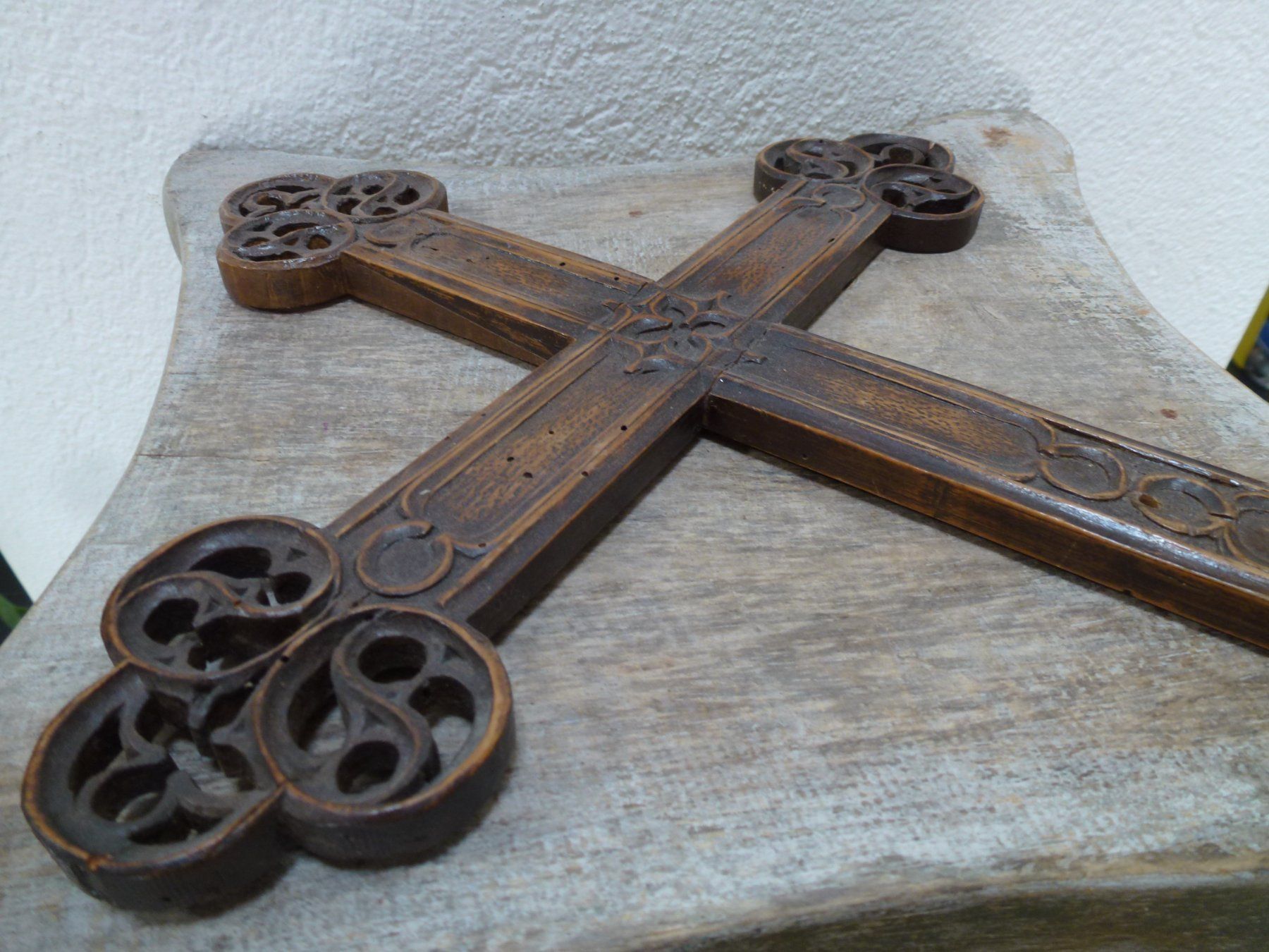 Sculptures & Statues: Antikes Gotik Kreuz – D'occasion à Esslingen par eintagammeer 2