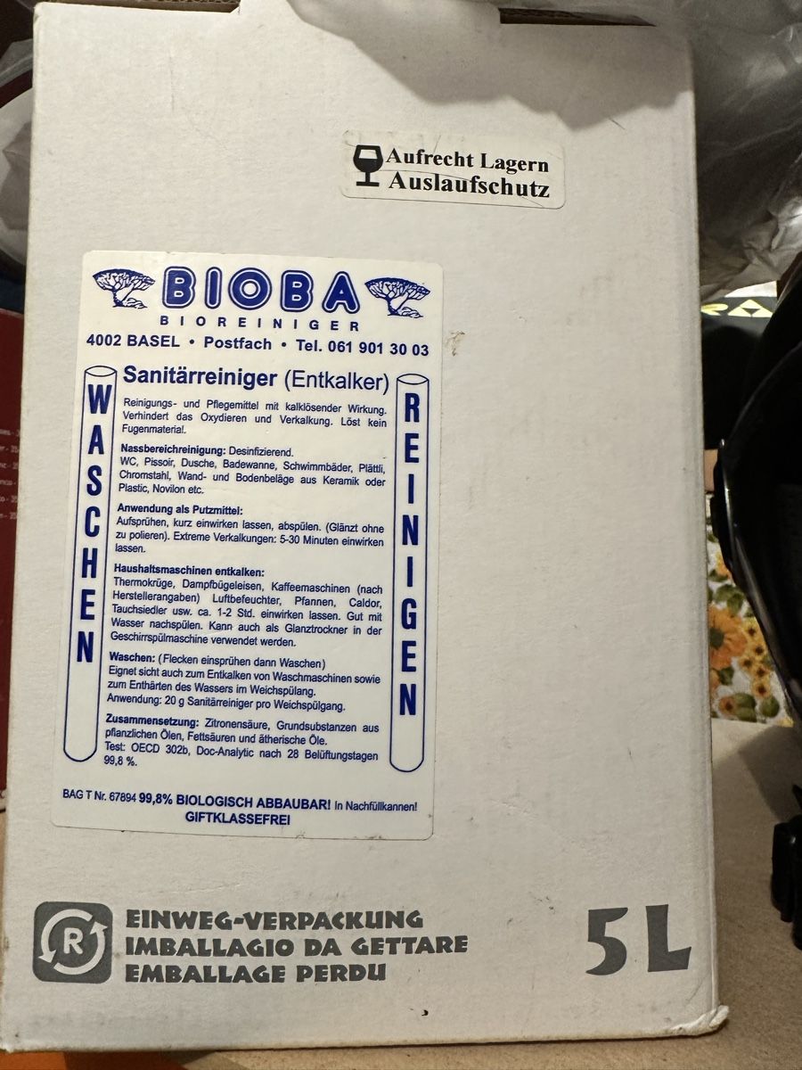 Prodotti per la cura: Sanitärreiniger – Nuovo e nell'imballaggio originale da Zofingen venduto da Eshurije