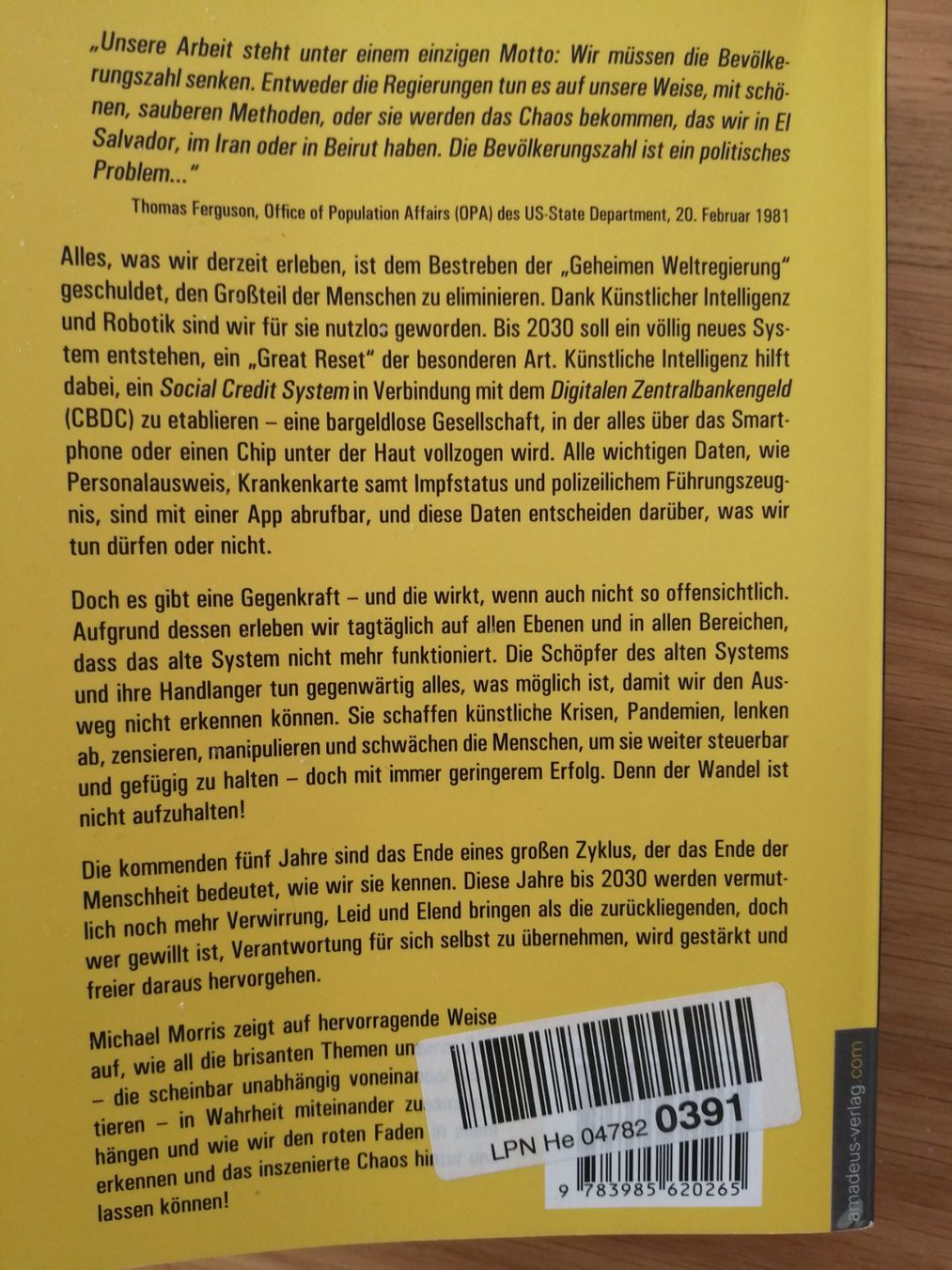 Libri: Michael Morris – Usato da Wetzikon venduto da dan_6lrd 1