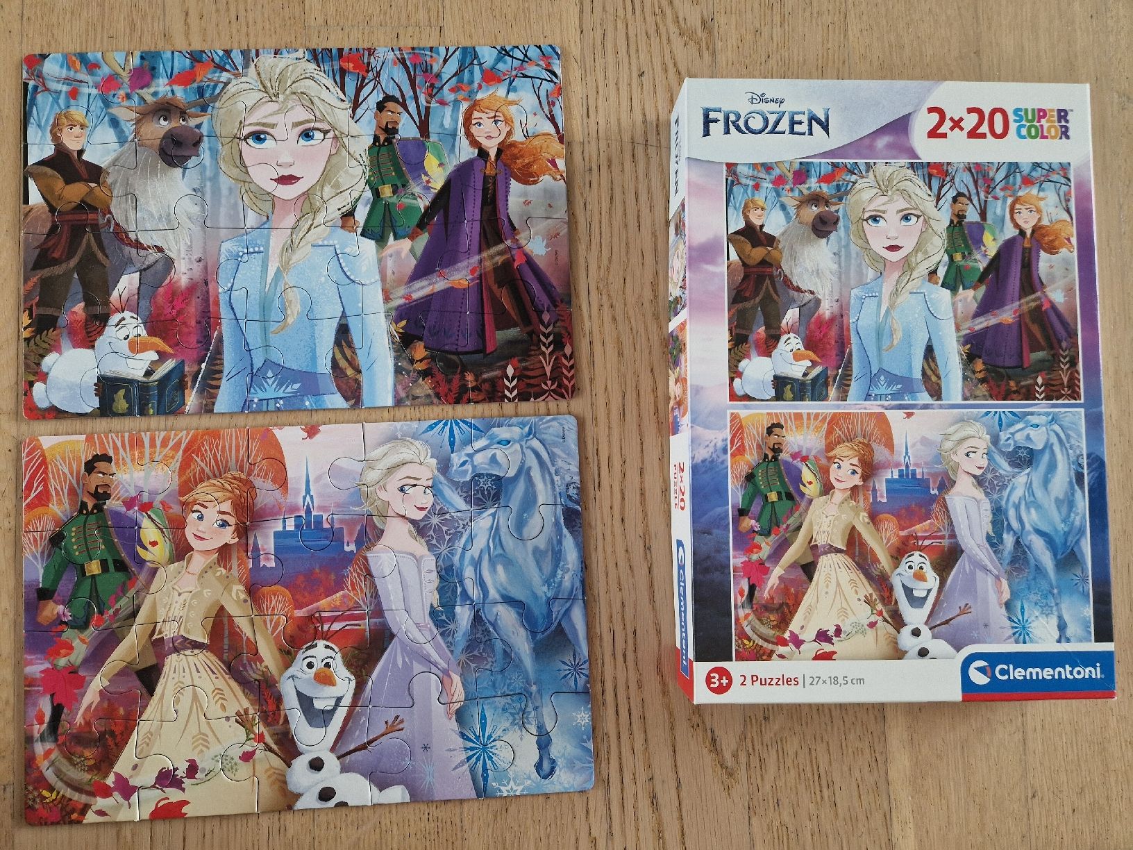 Clementoni Puzzle: Frozen 2x20 Puzzle Clementoni ab 3Jahren – Usato da Heimberg venduto da Eleanor20 1